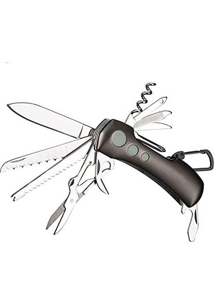 Çok Fonksiyonlu Katlanır Isviçre Çakısı 14IN1 El Aletleri Kamp modelleri