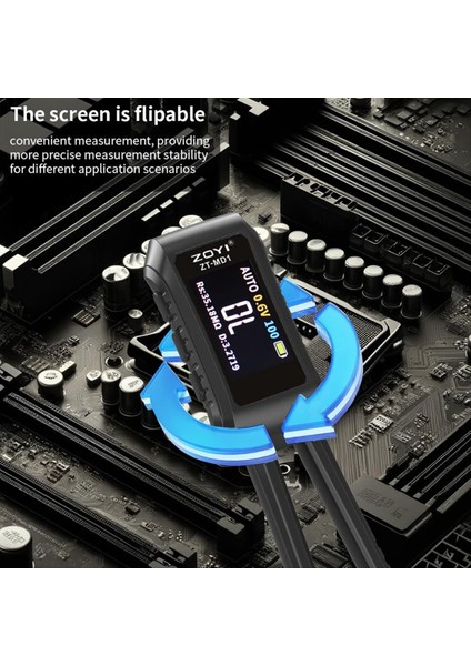 Zoyi Lcr Metre -% 0 5 Doğruluklu 10KHZ Lcr Metre Cımbız OLED Ekranlı Dijital Multimetre Test Cihazı (Yurt Dışından) modelleri