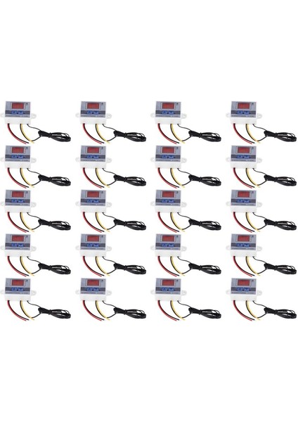 20X 220V Dijital LED Sıcaklık Denetleyicisi 10A Termostat Kontrol Anahtarı Probu Yeni (Yurt Dışından) fiyatları