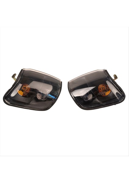 Farlar Mitsubishi Için Köşe Işığı Pajero V31 V32 V32 1992-1996 Dönüş Sinyal Işıkları Araba Göstergesi Değiştirilmiş Füme Siyah (Yurt Dışından) modelleri