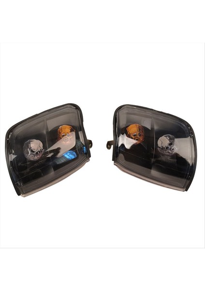 Farlar Mitsubishi Için Köşe Işığı Pajero V31 V32 V32 1992-1996 Dönüş Sinyal Işıkları Araba Göstergesi Değiştirilmiş Füme Siyah (Yurt Dışından) fırsatları