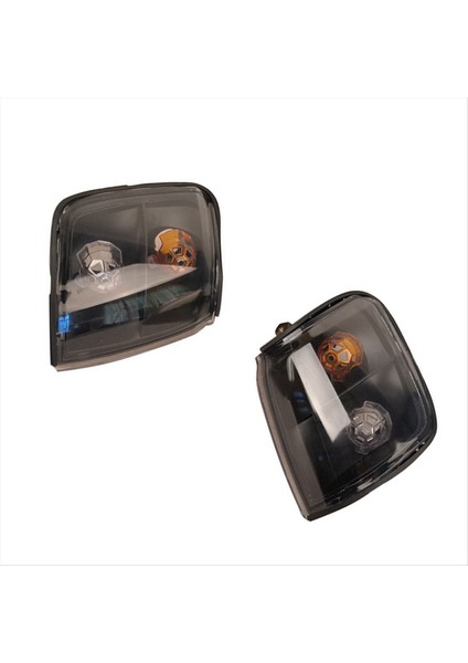 Farlar Mitsubishi Için Köşe Işığı Pajero V31 V32 V32 1992-1996 Dönüş Sinyal Işıkları Araba Göstergesi Değiştirilmiş Füme Siyah (Yurt Dışından) indirimleri