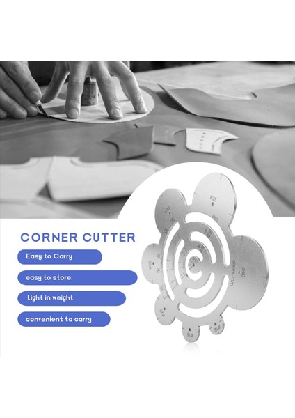 Yuvarlak Kesme Araçları Metal Köşe Kesim Cetvel Çemberi Dıy Dılecraft Çalışıyor Projeler A (Yurt Dışından) fırsatları