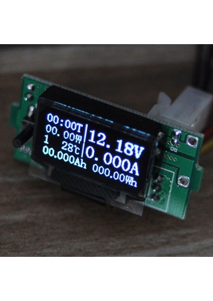 OLED Çok Fonksiyonlu Test Cihazı Voltajı Akım Güç Sıcaklık Zaman Kapasite Enerji Dijital Ölçüm Cihazı 33V/10A (Yurt Dışından) modelleri
