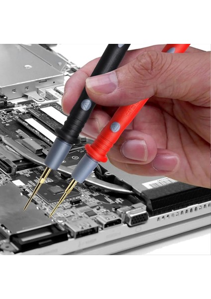 22PCS Multimetre Test Kurşun Kiti Arka Prob Test Kurşunları Multimetre Probları Timsah Klipsli Test Kuafları Problar (Yurt Dışından) indirimleri