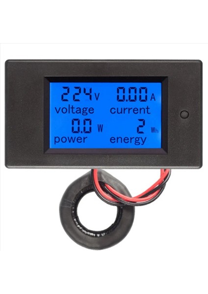 3x Ac 80-260V 100A PZEM-061 LCD Dijital Akım Voltajı Güç Enerjisi Ampermetre Voltmetre (Yurt Dışından) fiyatları
