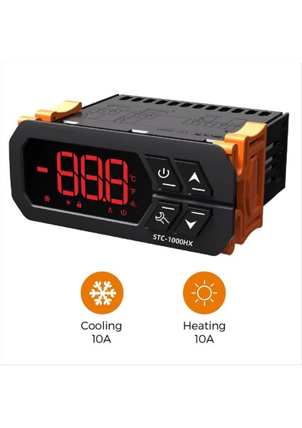 Sıcaklık Denetleyicisi STC-1000HX Aquatic Trawling Pet Kutusu Inkübatör Bilgisayar Sıcaklık Denetleyici Anahtarı 220V (Yurt Dışından) indirimleri