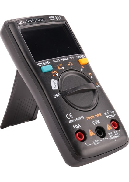 2x Zoyi ZT102A Dijital Multimetre 6000 Sayımlar Otomatik 113D Geri Işık Ac/dc Voltmetre Transistör Test Cihazı Frekansı (Yurt Dışından)