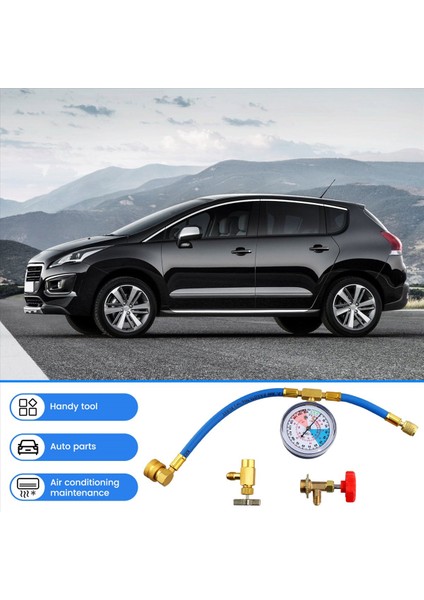 R134A Set Freon Dolgu Ekipmanı Adaptörü Klima Manometresi Klima Onarım Vanaları Klima (Yurt Dışından) fırsatları