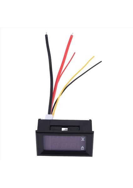 6pcs Dijital Voltmetre Ammetre Dc 100V 10A Mavi Kırmızı LED Akım Voltaj Ölçer Test Cihazı Çift Ekran Paneli Otomobil Için (Yurt Dışından) modelleri