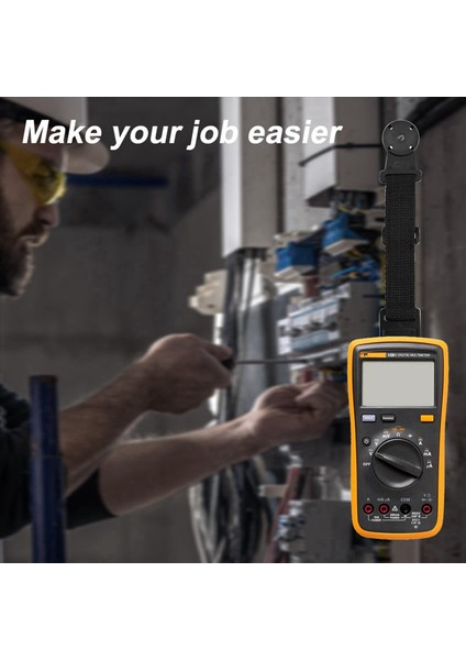 Fluke Dijital Multimetre Için 2x Manyetik Asma Kayış Kiti Fluke 50 Iı Için Asma Kit Parçaları 70 Iıı 80 Iv 180 Serisi (Yurt Dışından) modelleri