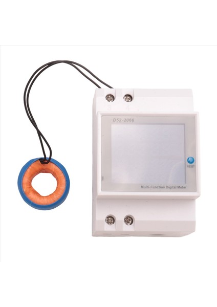 Dijital Tek Fazlı Ac 40-300V 100A Din Rail 6 Içinde 1 Voltmetre Watt Kwh Frekans Metre 110V (Harici Bt) (Yurt Dışından) fiyatları