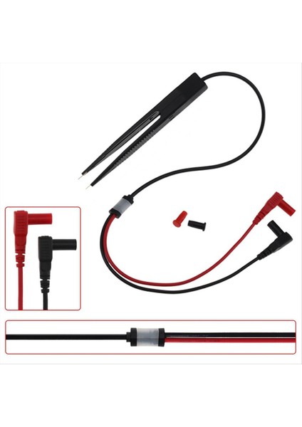 Smd Smt Chıp Test Klipsi Kapasitans Endüktans Direnç Ölçümü Için Multimetre Prob Cıvarları Çok Kullanım Test Aracı (Yurt Dışından) modelleri