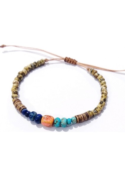 Varisit Doğaltaşlı Miyuki Round Boncuklu ve Ağaç Boncuklu Unisex Bileklik fiyatları