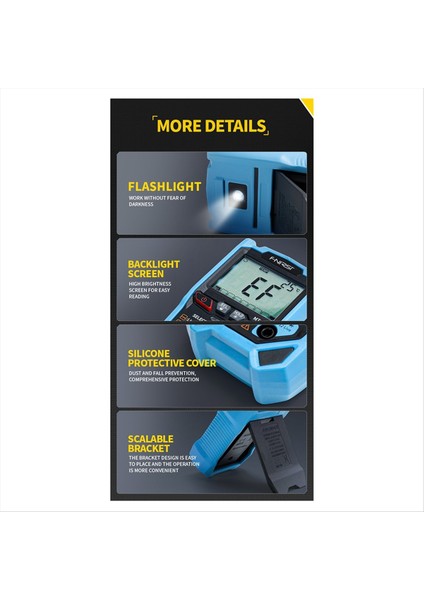 Fnirsi Mt-40 Akıllı Multimetre Elektrikçi Özel Hassas Dijital Multimetre Tam Otomatik Sesli (Yurt Dışından) fırsatları