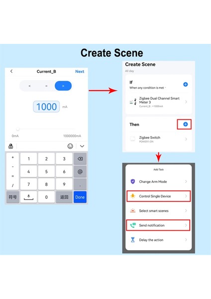 Tuya Smart Life Zigbee Enerji Ölçer Çift Yönlü 1 Kanal Clamp Ct Uygulama Monitörü Güneş Power 110V 240VAC (Yurt Dışından)