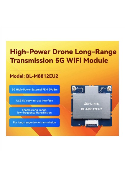 2x Lb-Link Eşleme Modülü BL-M8812EU2 Fem Kablosuz Eşleme Modülü Güçlü 5g Wifi Modülü (Yurt Dışından) modelleri