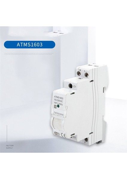 Tuya Akıllı Wifi Elektrik Kwh Metre Din Ray Tek Faz Ac 110V 230V Ct Ac Metre Uygulaması Gerçek Zamanlı Monitör (63A) (Yurt Dışından) modelleri