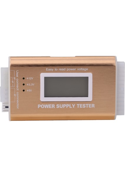 Dijital LCD Pc Güç Kaynağı Test Cihazı 20/24 Pın 4 Atx Btx Itx Sata HDD Aşınma ve Korozyona Dayanıklı (Yurt Dışından)
