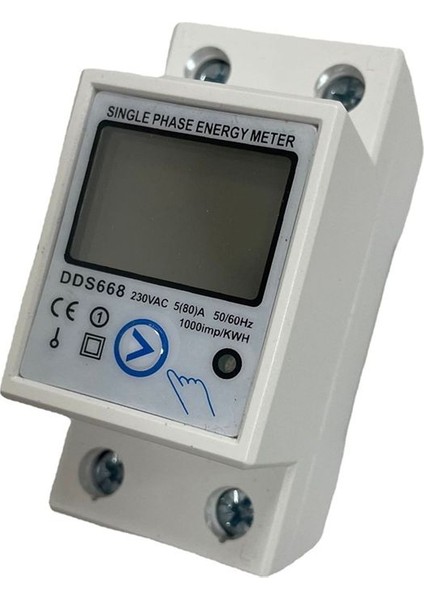 Dın Rada Dijital Tek Faz Sıfırlama Sıfır Enerji Ölçer Kwh Voltaj Akım Güç Tüketimi Ölçer Wattmetre 230V Ac (Yurt Dışından) modelleri