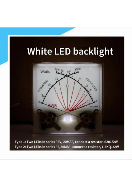 Ayakta Dalga Oranı Swr Watt Metre Radyo Güç Ölçer Arka Işıklı Verici (Yurt Dışından) fırsatları