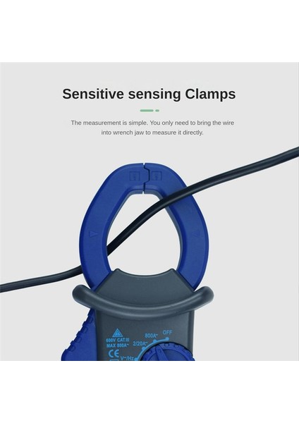 UT205 Akıllı Anti-Yanan Dijital Ac Seter Oto Onarım Kelepçesi Metre Çok Fonksiyonlu Elektrikçi Multimetre (Yurt Dışından) fiyatları