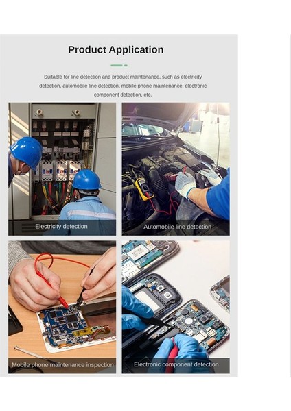 UT205 Akıllı Anti-Yanan Dijital Ac Seter Oto Onarım Kelepçesi Metre Çok Fonksiyonlu Elektrikçi Multimetre (Yurt Dışından) modelleri