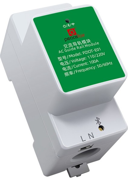 Peacefair Taa Enerji Ölçer Tek Fazlı Ac Din Ray Modülü Wifi Akıllı Kwh Güç Tüketim Ölçer Watt Metre Voltmetre Ampermetre (Yurt Dışından)