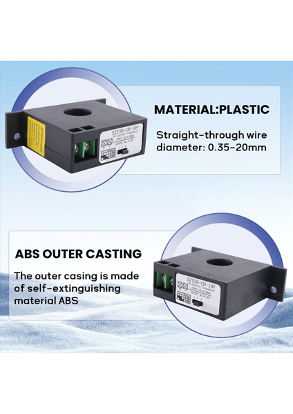 Ac Akım Verici Ac Akım Dönüştürücü Aşırı Yük Koruyucu Girişi Ac 0-200A Çıktı Dc 0-10V SZT20-CH-10V (Yurt Dışından) indirimleri