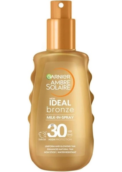 Ambre Solaire Ideal Bronzluk Güneş Koruyucu Sprey SPF30 150ML