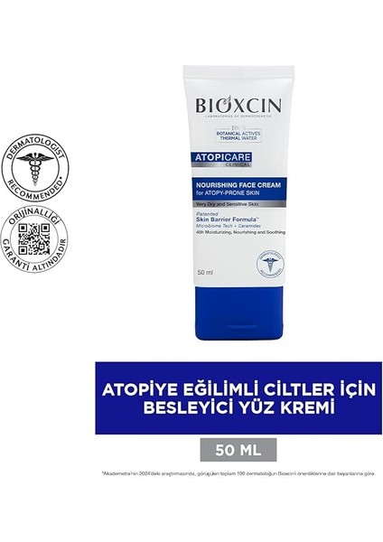 Atopicare Besleyici Krem 50 ml – Atopiye Eğilimli Kuru Ciltler Için, Seramid Kompleksli, Prebiyotik, Pantenol ve Skualen Içerikli Nemlendirici fiyatları