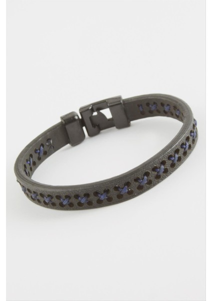 Noktalı Kaliteli Suni Deri Bileklik