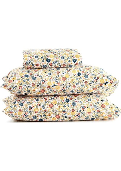 | Liberty |%100 Pamuklu Çift Kişilik 180 x 200 Lastikli Çarşaf Seti Sarı modelleri