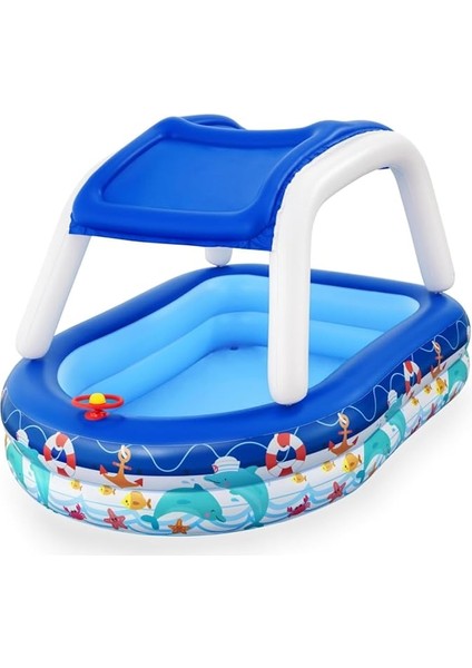 7' x 61" x 52"/2.13M x 1.55M x 1.32M Sea Captain Family Pool