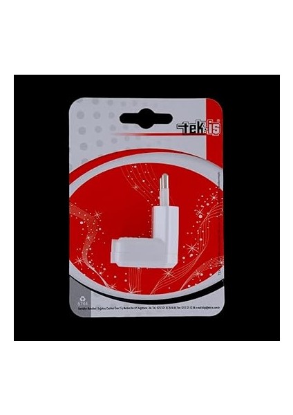 L Tipi 10A Beyaz Erkek Fiş – 250V Priz Uyumlu, 1 Adet fırsatları