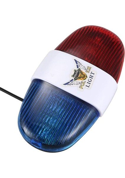Yi Bisiklet Polis Sirenli Elektronik Korna 6 Işık 4 Farklı Melodi Mavi - Kırmızı indirimleri