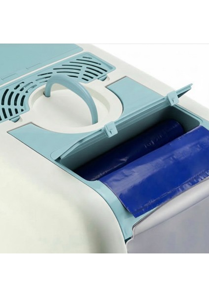 Kapalı Büyük Boy Kedi Tuvaleti Xxl 52X66X46CM Elekli Paspas Hediyeli indirimleri