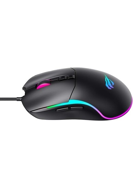 Gamenote MS1020S Rgb Işıklı Programlanabilir Gaming Mouse - 7 Tuş | 7200 Dpı - Siyah fiyatları