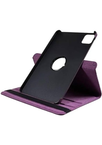 Redmi Pad Se 11INÇ ile Uyumlu Kılıf Dönen Tablet Kilifi Ekran Koruyucu+Kalem Mor indirimleri