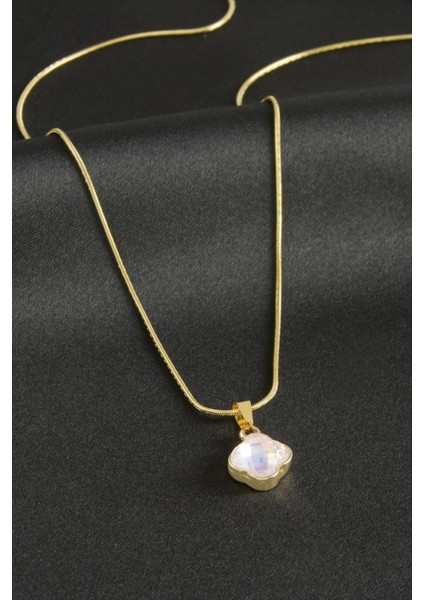 Çiçek Çelik Kolye