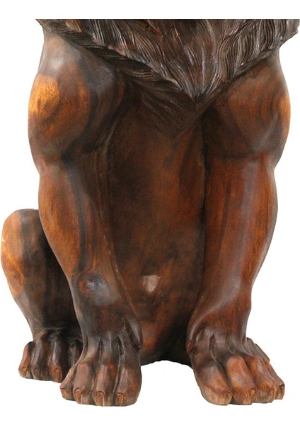 Ahşap Aslan Figürü 80 cm LIV2148 modelleri