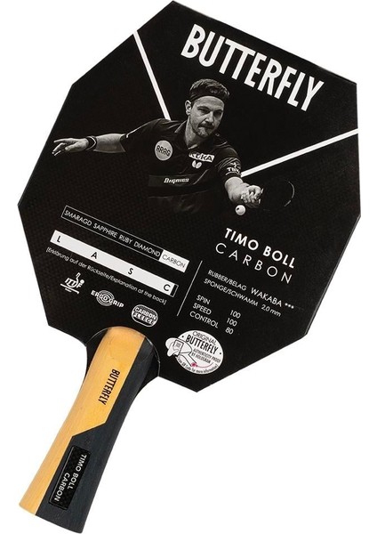 Timo Boll Carbon Masa Tenisi Raketi Ittf Onaylı - Raket Kılıflı modelleri