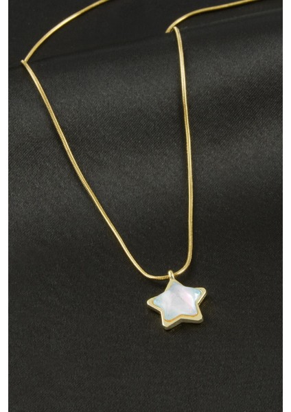 Yıldız Çelik Kolye