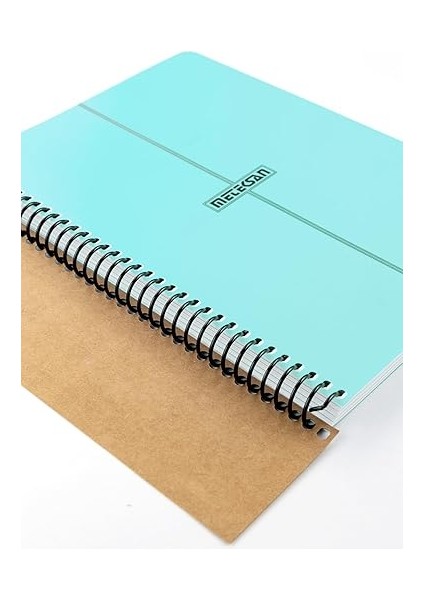 Infinity Pastel Serisi, A4, 7 Konulu (5 Kareli, 2 Çizgili) 210 Yaprak Pp Kapaklı Spiralli Defter, Mavi fiyatları