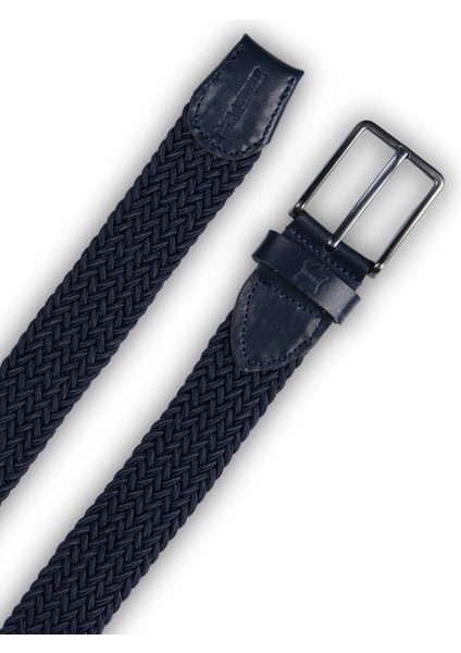 Hakiki Deri Erkek Örgü Esnek Kemer – 3,5cm modelleri