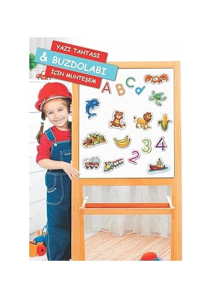 Mıknatıslı 30 Parça Hayvanlar ve 26 Parça Sebze Meyveler Eğitici Set Magnet modelleri