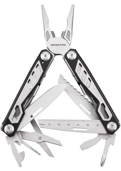 Multi Tool 15 Fonksiyonlu 155 mm Çok Amaçlı Pense Çakı Seti