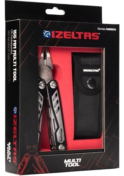 Multi Tool 15 Fonksiyonlu 155 mm Çok Amaçlı Pense Çakı Seti modelleri