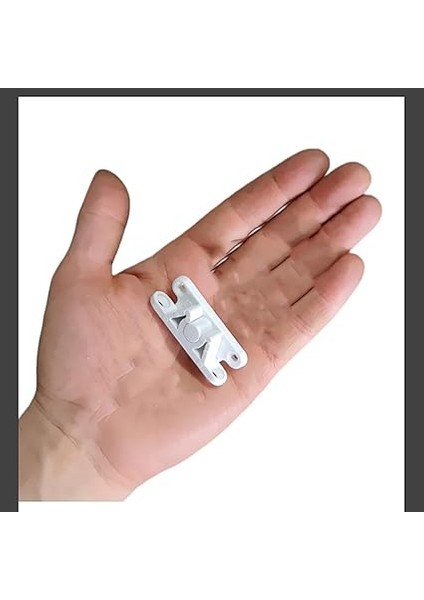 Pimapen Pvc Pencere Kapı Sineklik Kapama Çıt Çıt Plastik Pratik Tutucu Aparat 2 Adet fırsatları