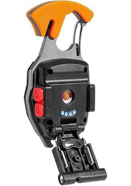 Şarjlı Çok Fonksiyonlu Mini LED Çakmak ve Lamba 7 Modlu Taşınabilir Anahtarlık fırsatları